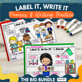 Label It, Write It Phonics and Writing Practice