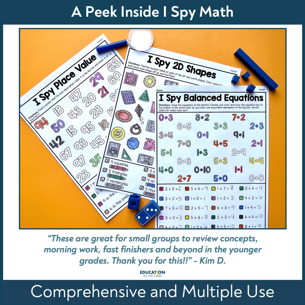 I Spy Math