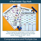 I Spy Math
