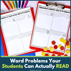 Second Grade Decodable Math Word Problems