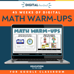 No Prep Math Warm-Ups for 1st Grade