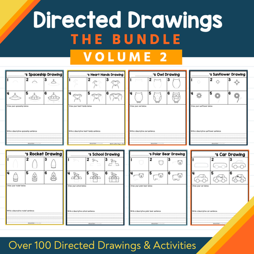 100 Directed Drawings Bundle: Volume 2