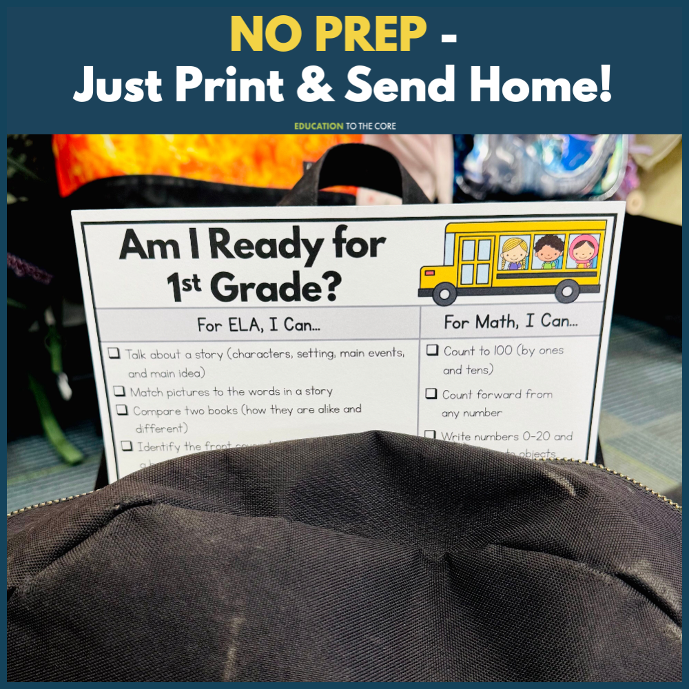Am I Ready? Grade Level Checklists