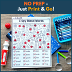1st Grade Monthly No Prep Printables Year-Long Bundle