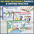 Label It, Write It Phonics and Writing Practice