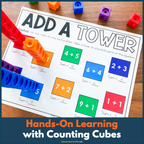 Counting Cubes No Prep Centers