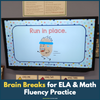Brain Breaks Slides for 3rd Grade