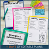 3rd Grade Editable Sub Plans