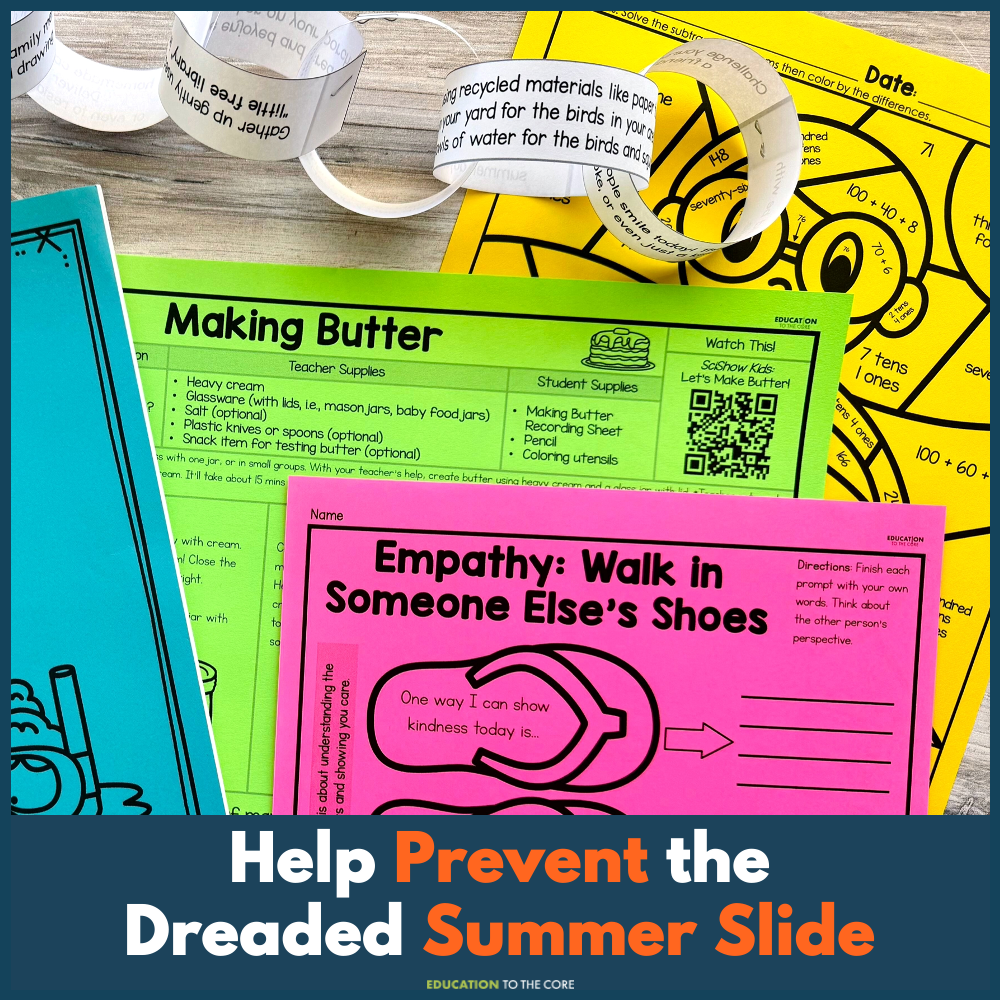 3rd Grade Summer Review Packet