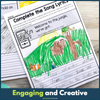 "Finish the Song Lyrics" Writing Activity
