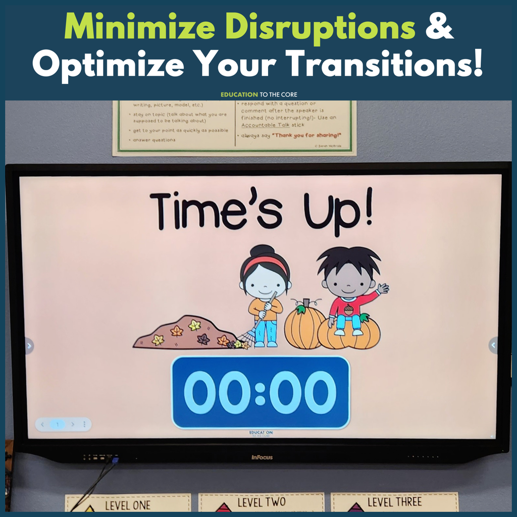Monthly Classroom Countdown Timer Bundle