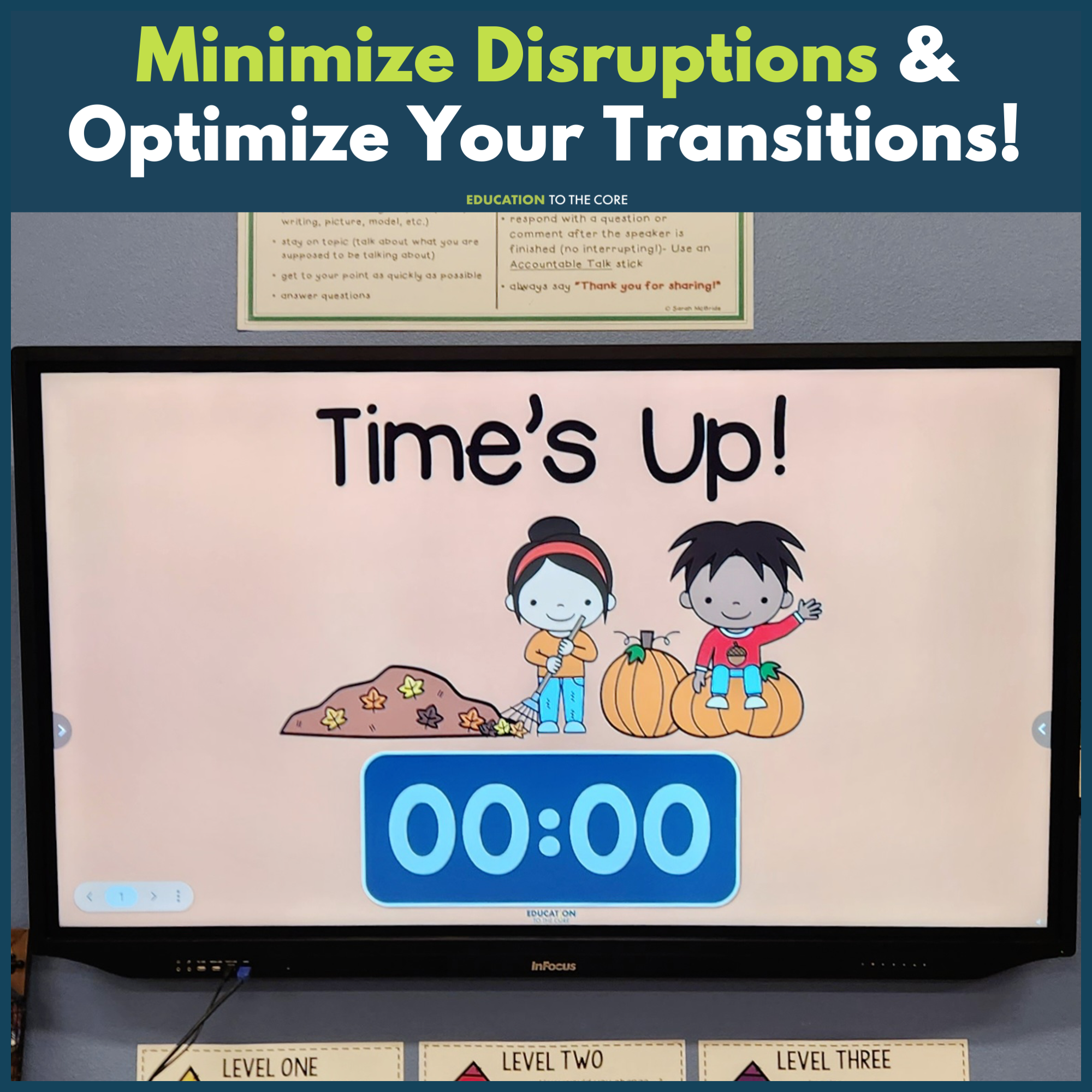 Monthly Classroom Countdown Timer Bundle