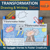 Transformation Drawing & Writing Station: 90 Squiggle Stories