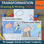 Transformation Drawing & Writing Station: 90 Squiggle Stories