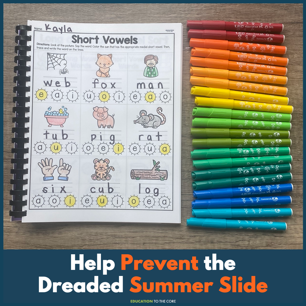 Kindergarten Summer Review Packet