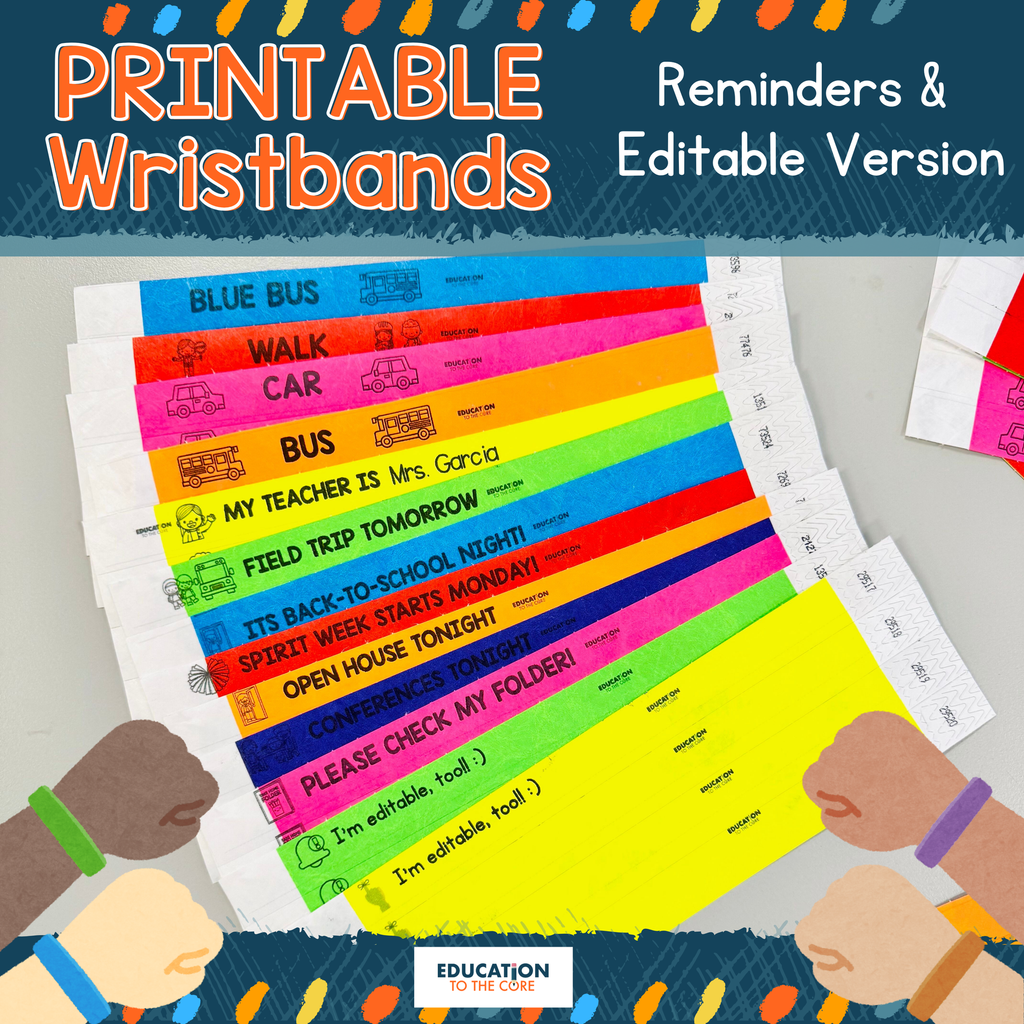 Editable Teacher Tools Bundle