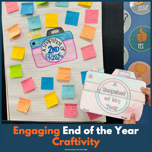 A Snapshot of My Year: End of the Year Craftivity