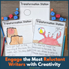Transformation Drawing & Writing Station: 90 Squiggle Stories