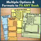Book Review Bookmarks and Printables Bundle