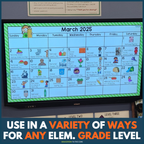 Interactive Monthly Calendars