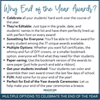 End of the Year Awards, Bookmarks, and Crowns