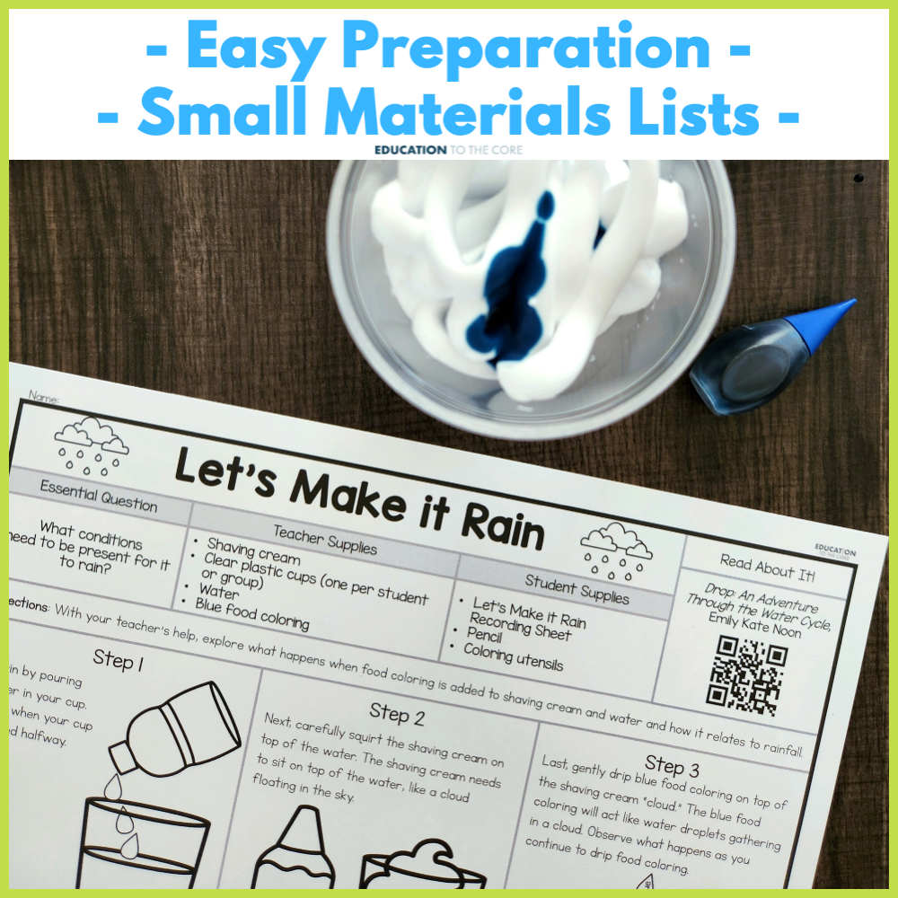 Science in a Snap: Easy Seasonal Science Experiments