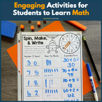 Base Ten No Prep Math Centers