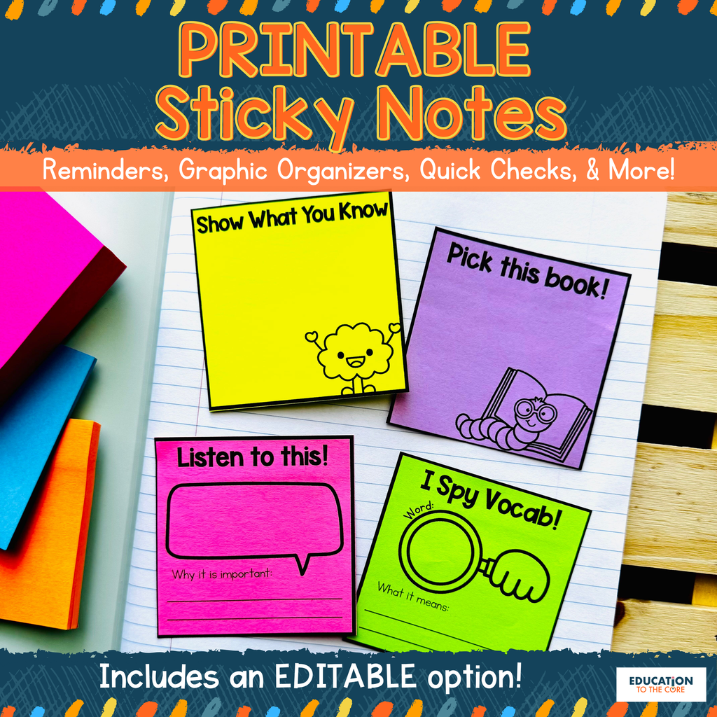 Editable Teacher Tools Bundle