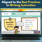 Explicit Instruction Writing Units for the Entire Year - Grade 2