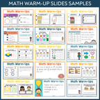 No Prep Math Warm-Ups for 3rd Grade