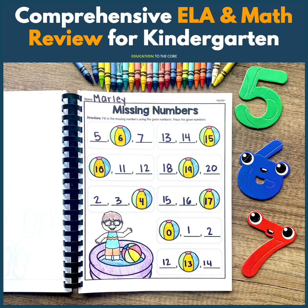 Kindergarten Summer Review Packet
