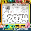New Year Writing Activity Bundle