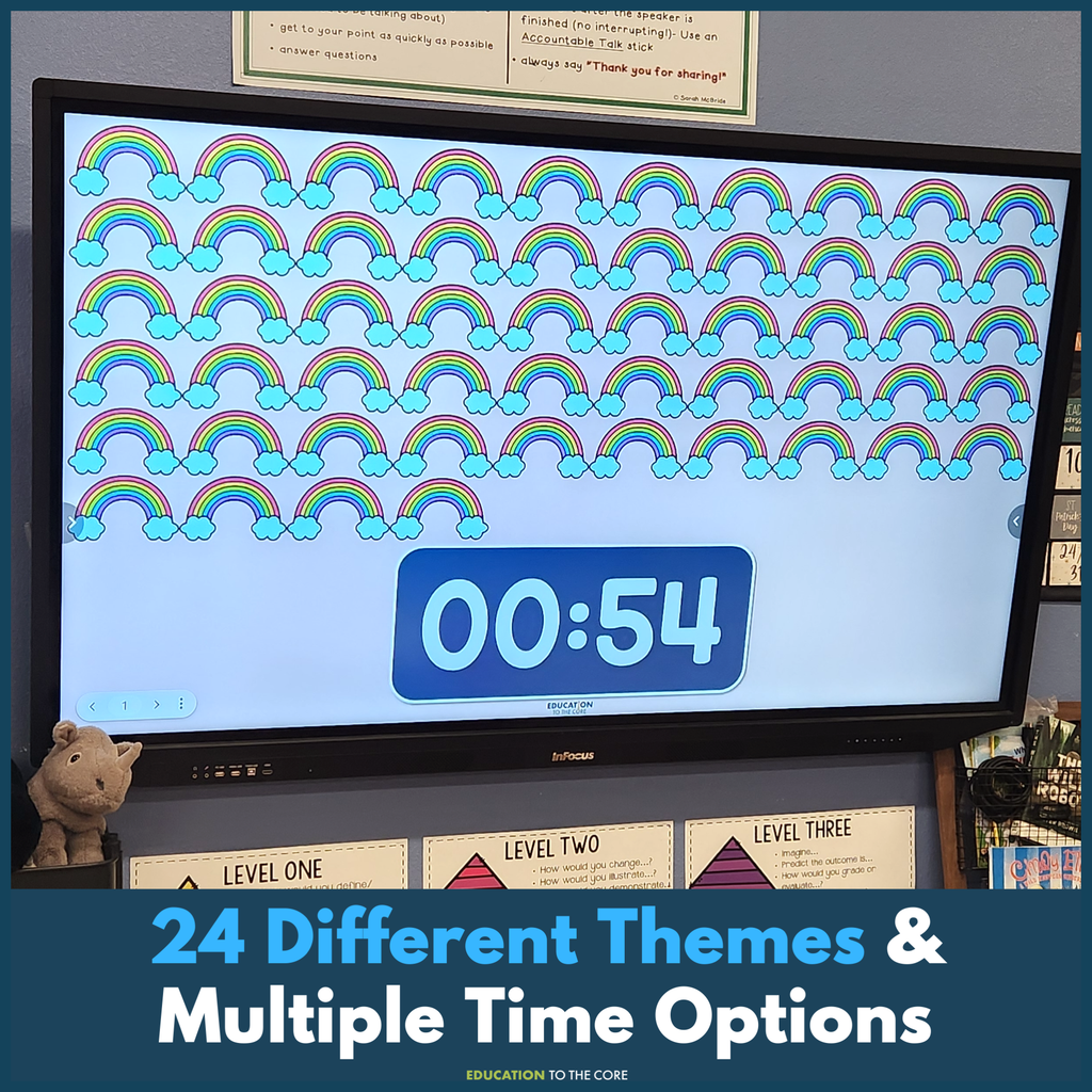 Monthly Classroom Countdown Timer Bundle