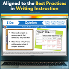 Explicit Instruction Writing Units for the Entire Year - Grade 3