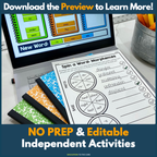 Morphology Passages & Comprehension Bundle w/ Morphology Cards