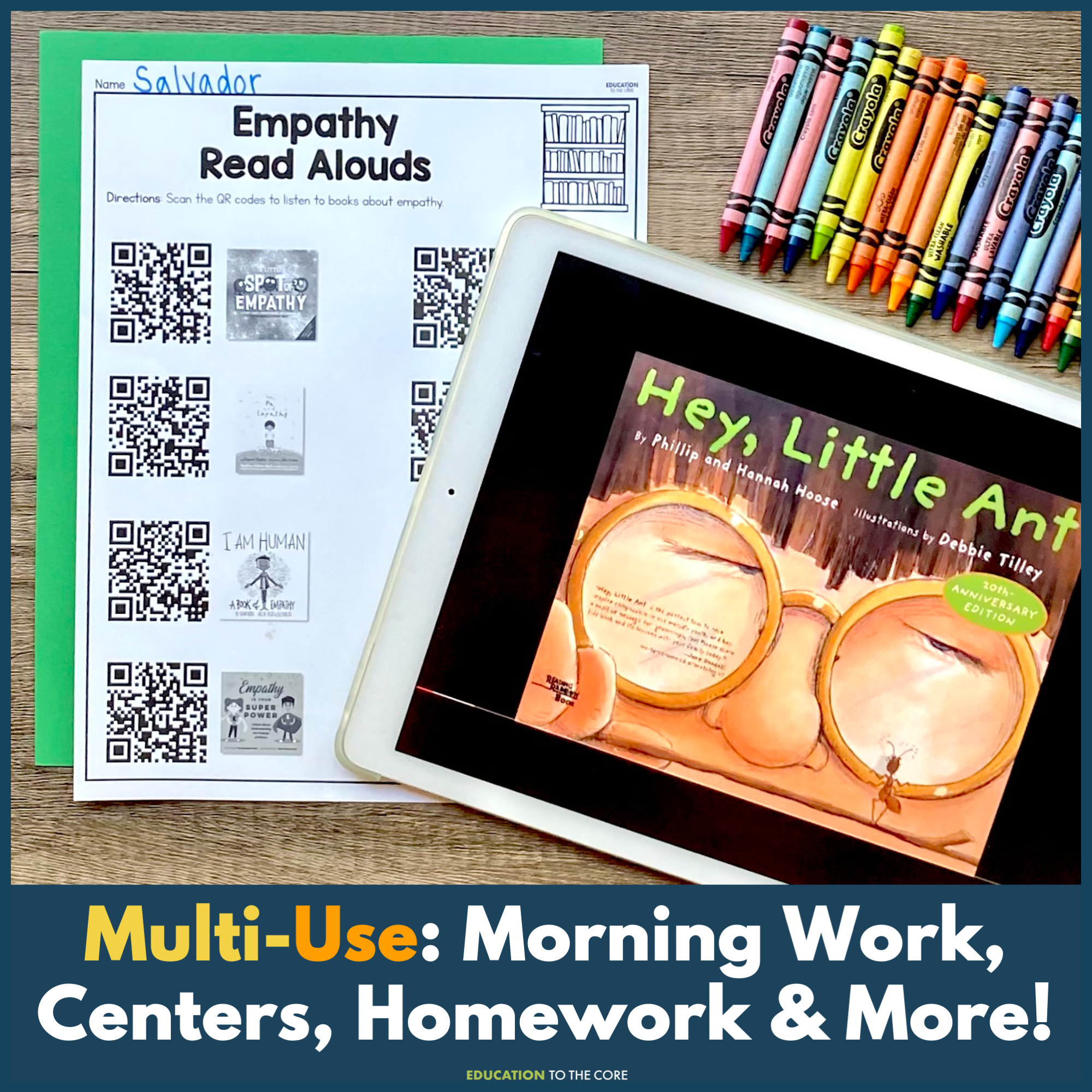 2nd Grade Monthly No Prep Printables Year-Long Bundle