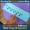 Decodable Sentence Fluency Strips