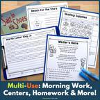3rd Grade Monthly No Prep Printables Year-Long Bundle