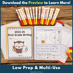 No Prep Writing Prompts with Self-Check Editing