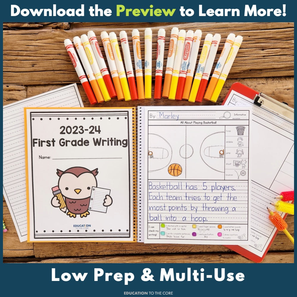 No Prep Writing Prompts with Self-Check Editing
