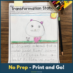 Transformation Drawing & Writing Station: 90 Squiggle Stories