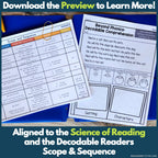 Decodable Passages w/ Reading Comprehension