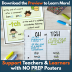 Phonics Spelling Rules Posters & Notebooks