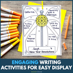 New Year Writing Activity Bundle