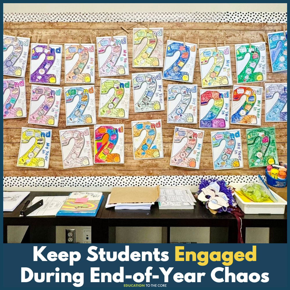 End of Year Memory Posters