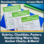 Explicit Instruction Writing Units for the Entire Year - Grade 3