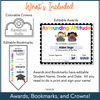 End of the Year Awards, Bookmarks, and Crowns