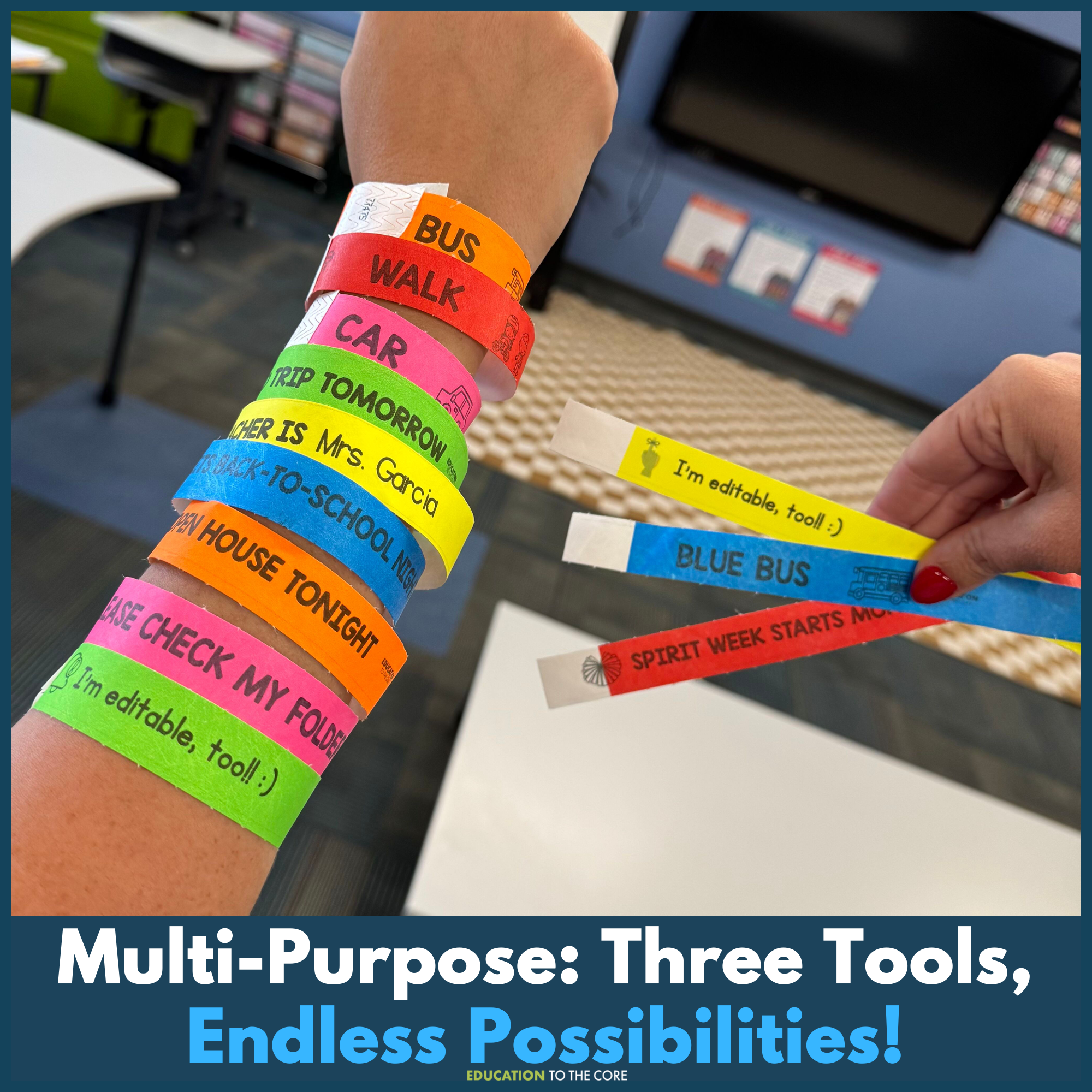 Editable Teacher Tools Bundle
