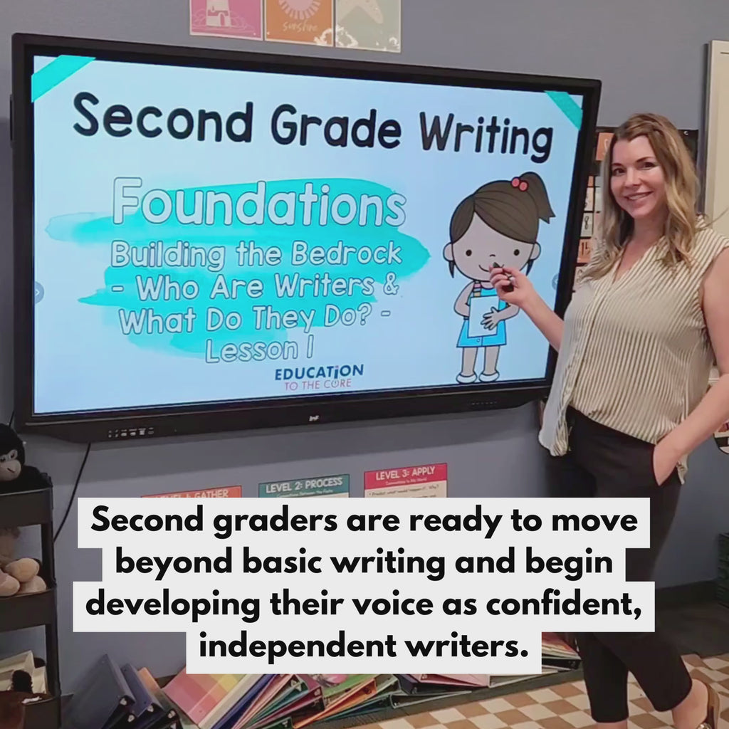 Explicit Instruction Writing Units for the Entire Year - Grade 2