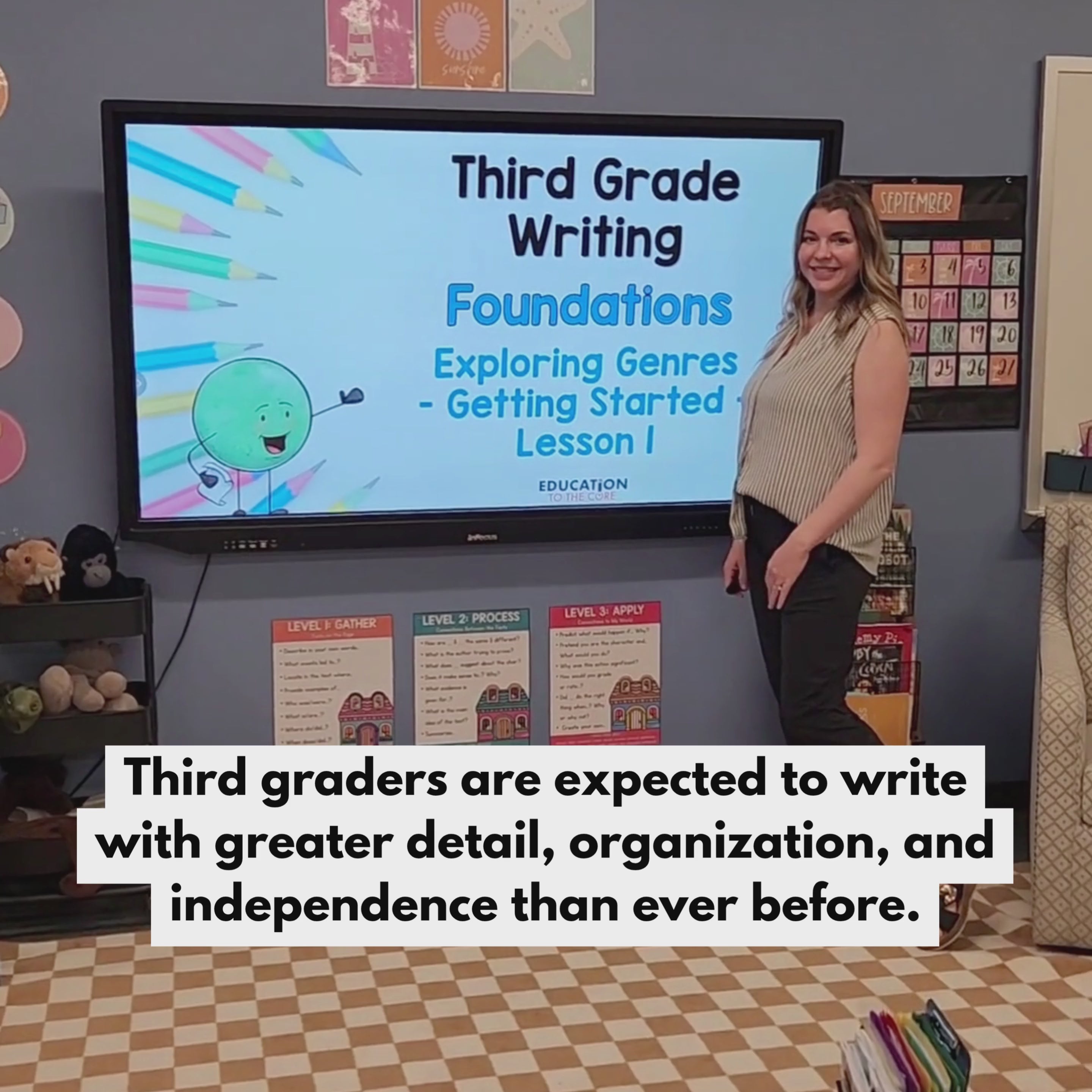 Explicit Instruction Writing Units for the Entire Year - Grade 3